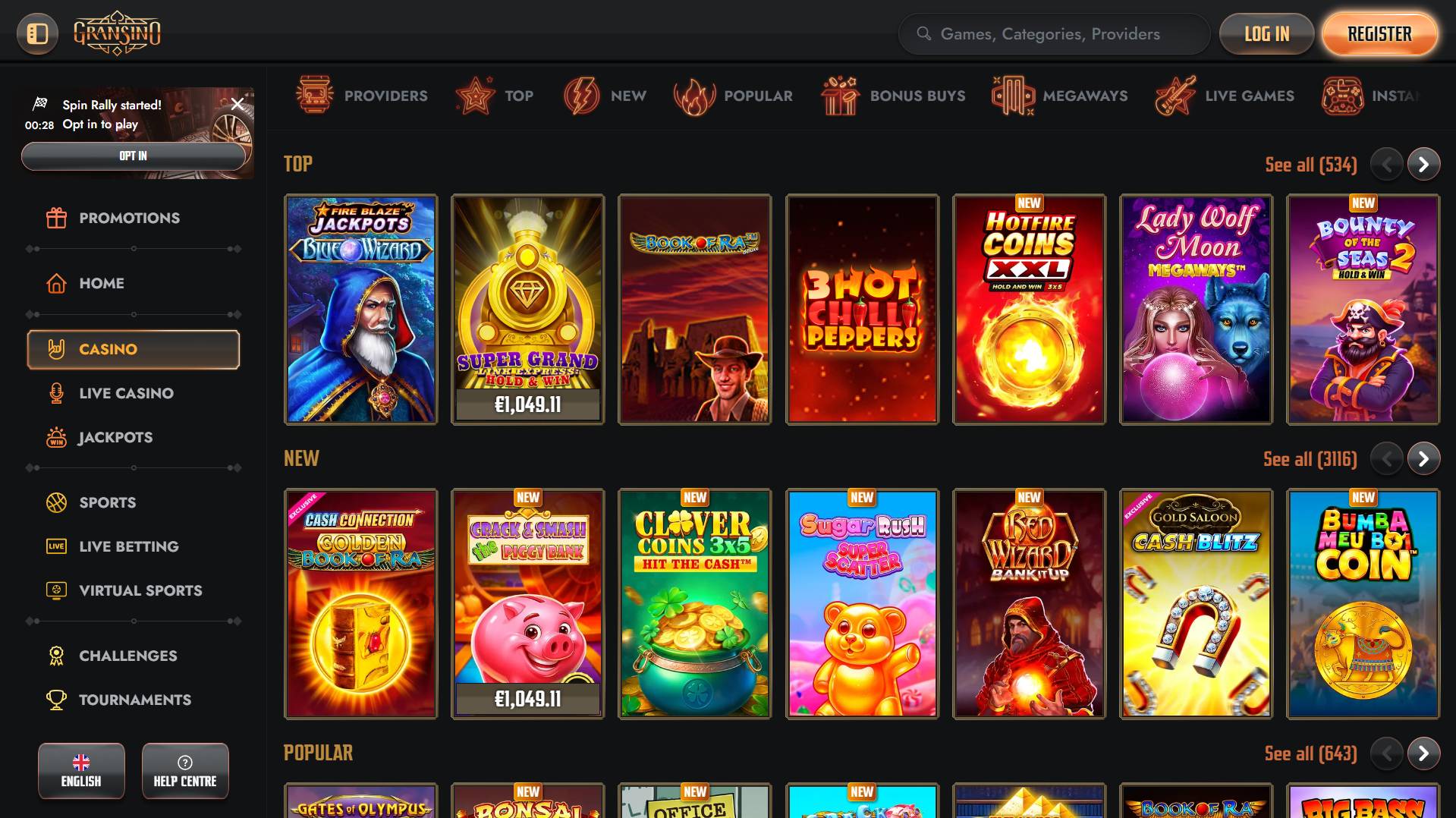 Gransino Casino Slots
