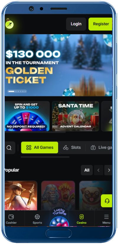 JetTon Casino Mobile App Shot