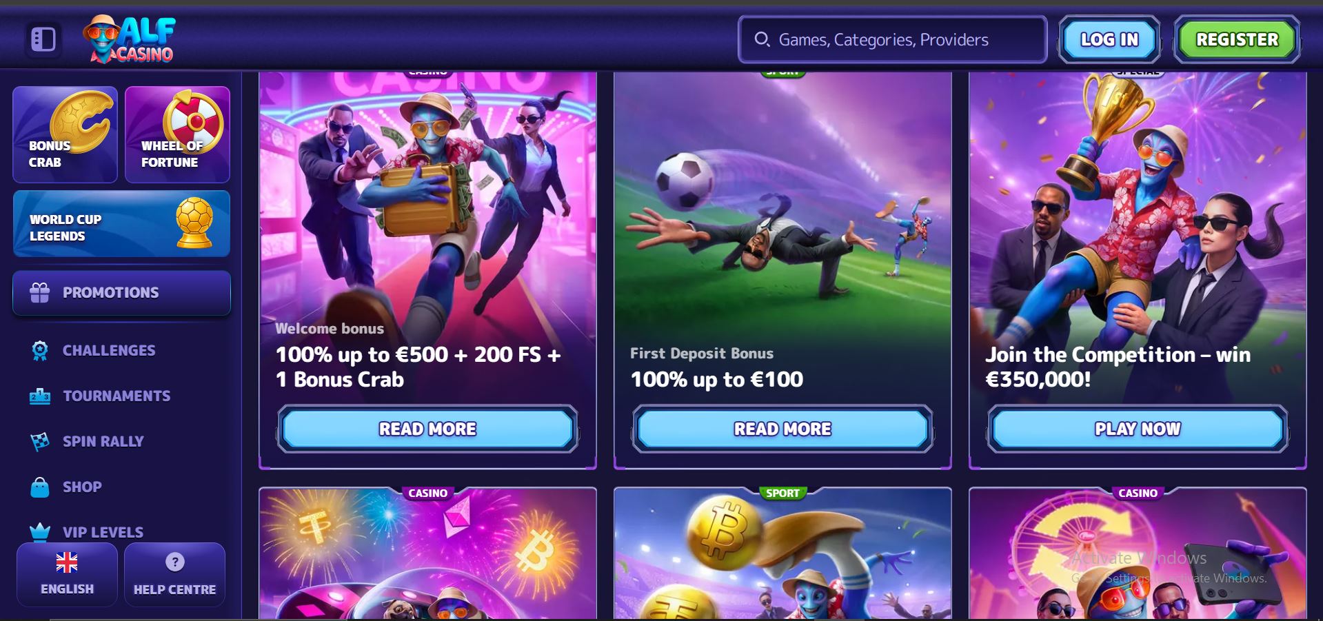 alf casino promotions