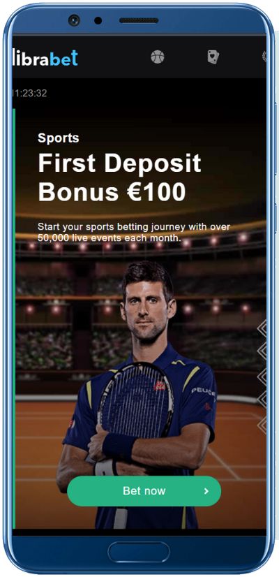 Librabet Casino Mobile App Shot