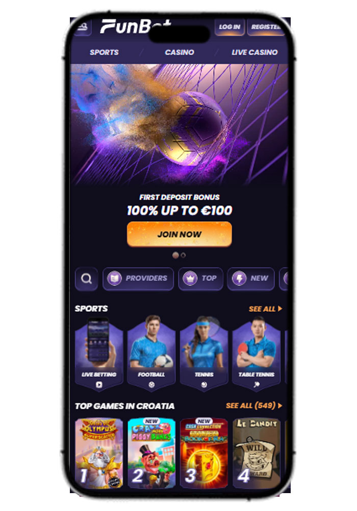 Funbet Casino Mobile