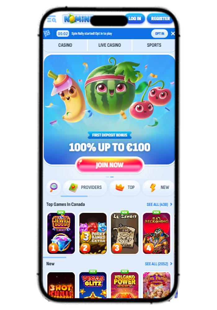 Nomini Casino Mobile