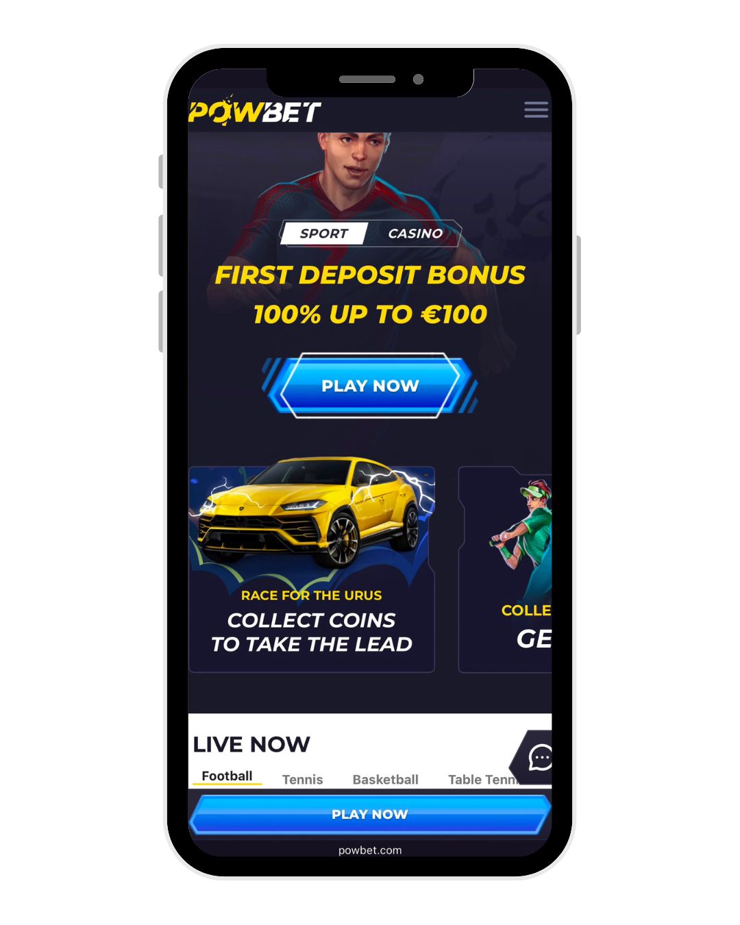 powbet casino mobile home