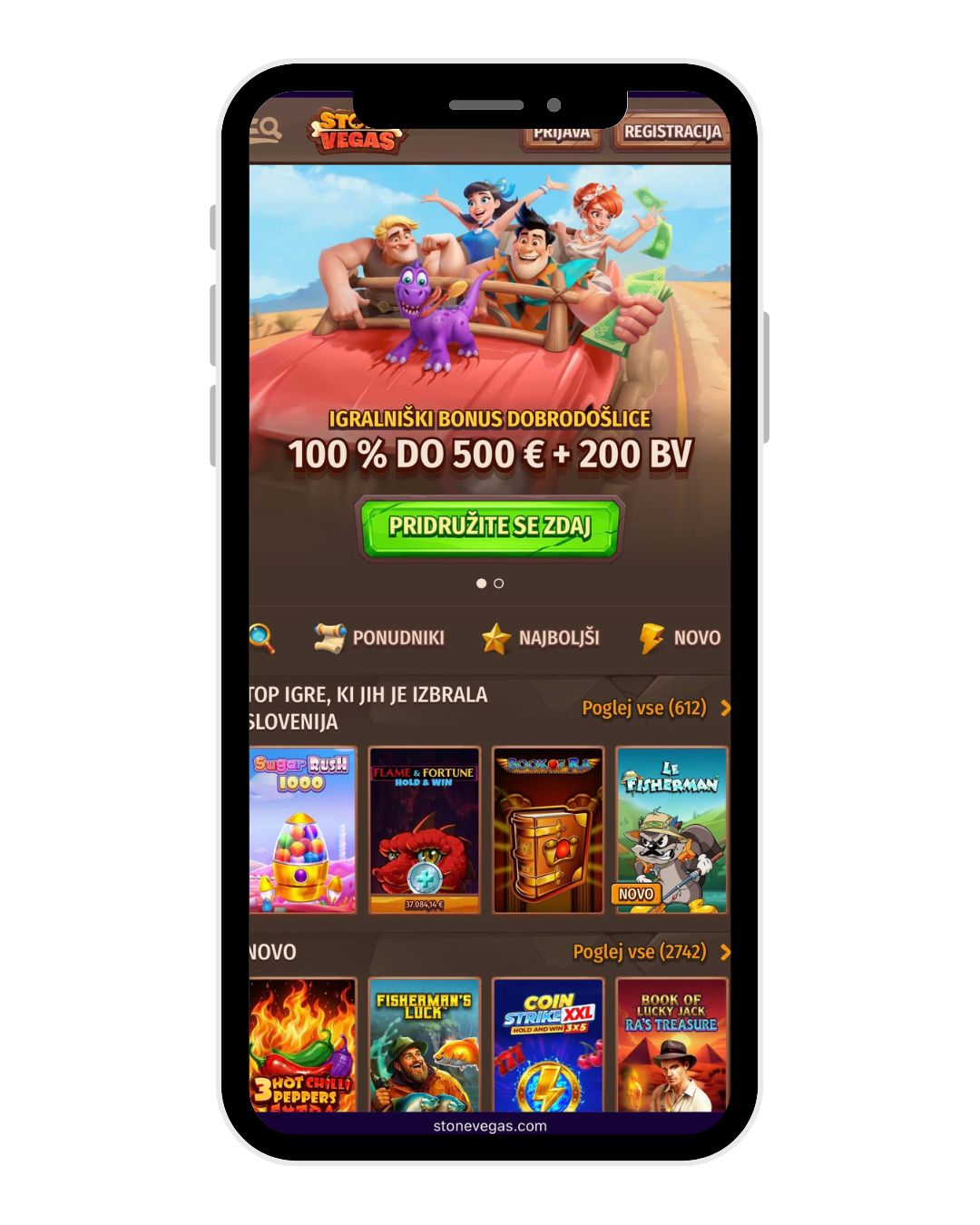 stonevegas casino mobile home