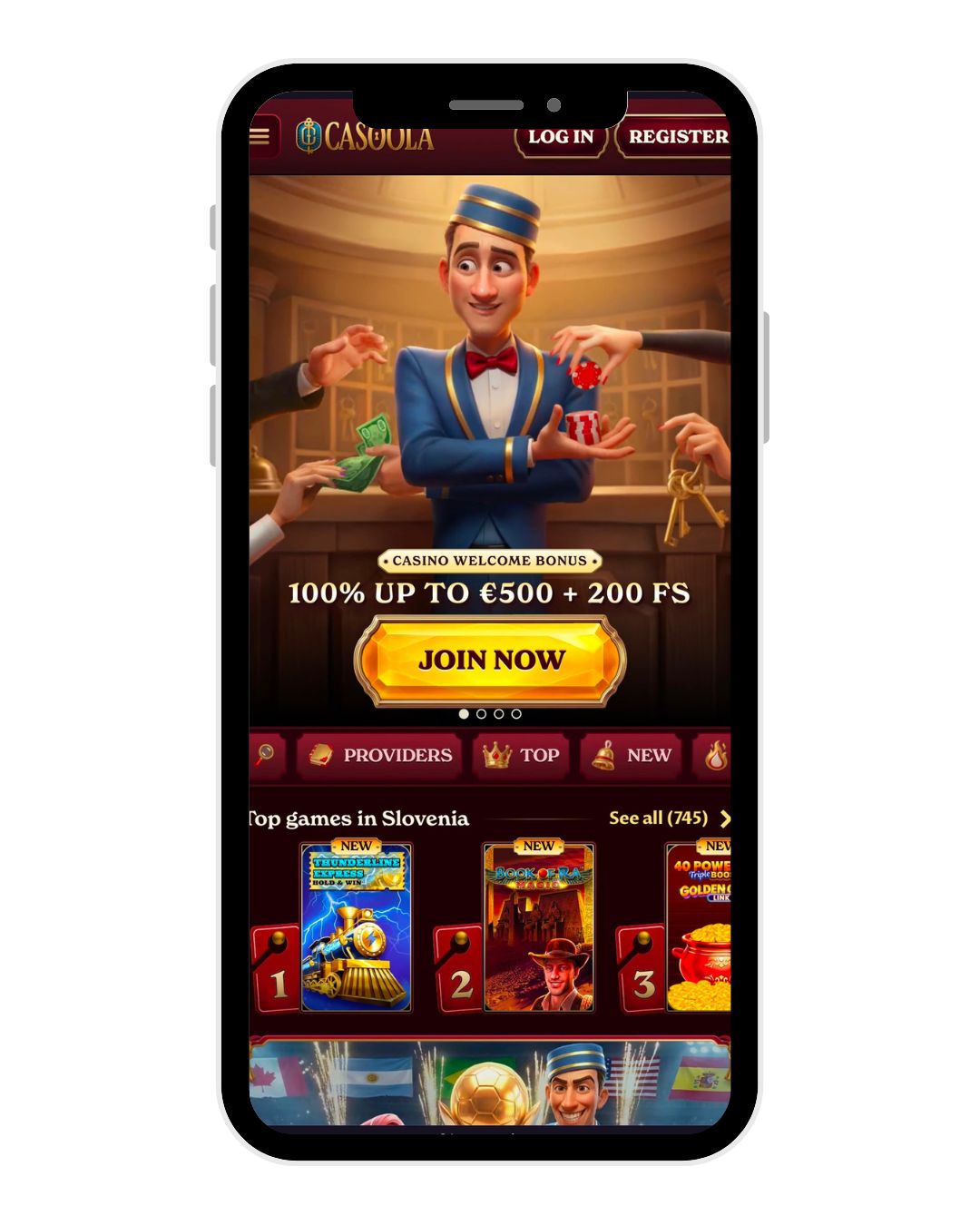 casoola casino mobile home