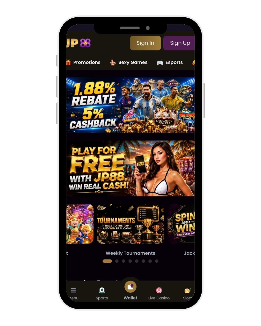 jp88 casino mobile home