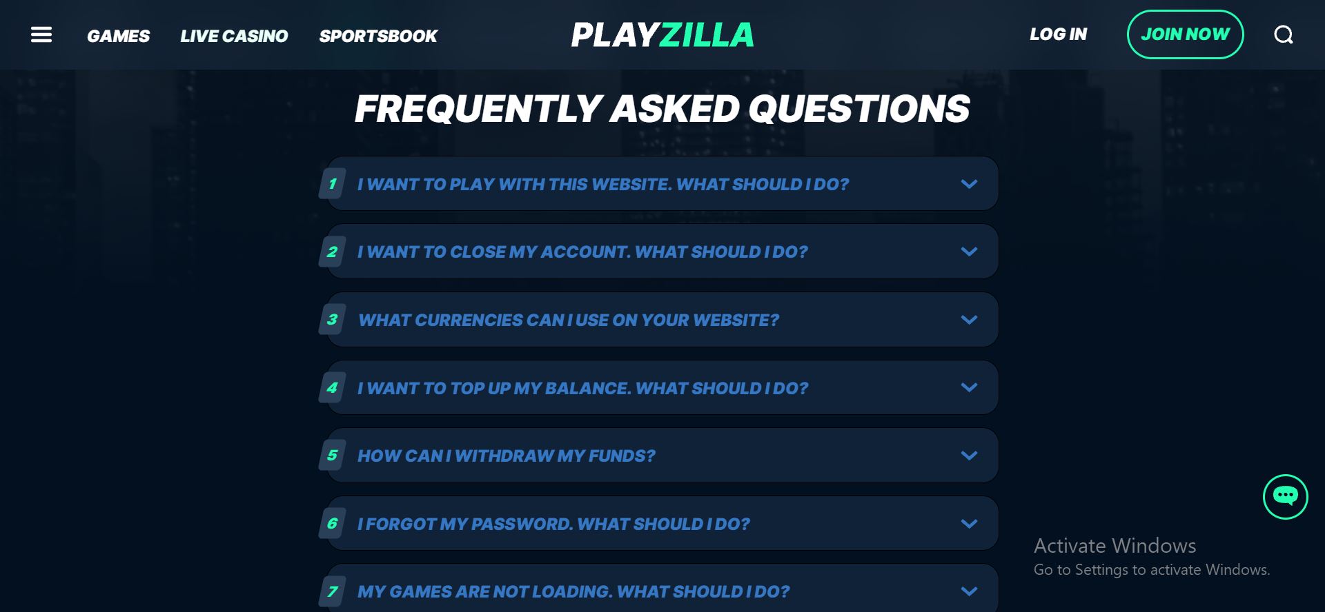 playzilla casino help centre