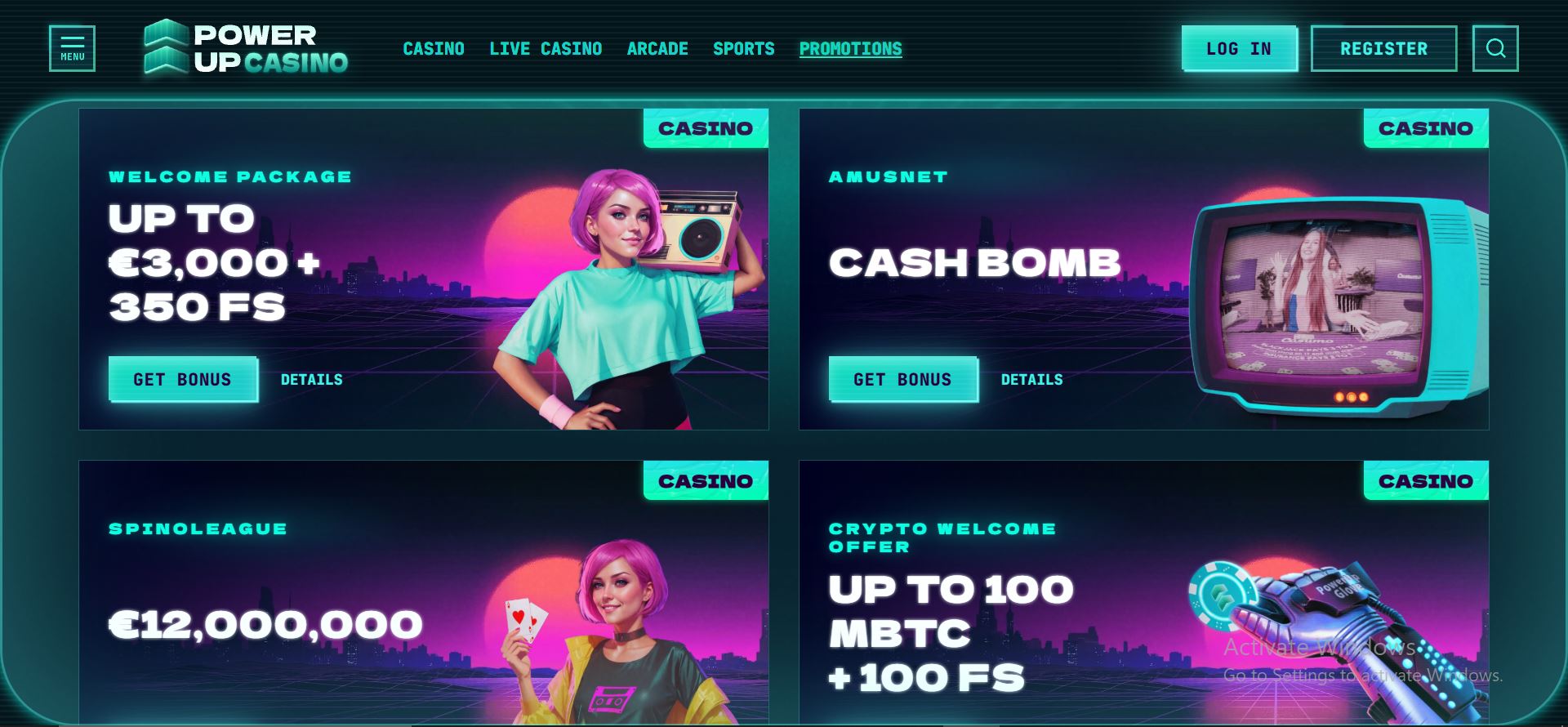 powerup casino promotions