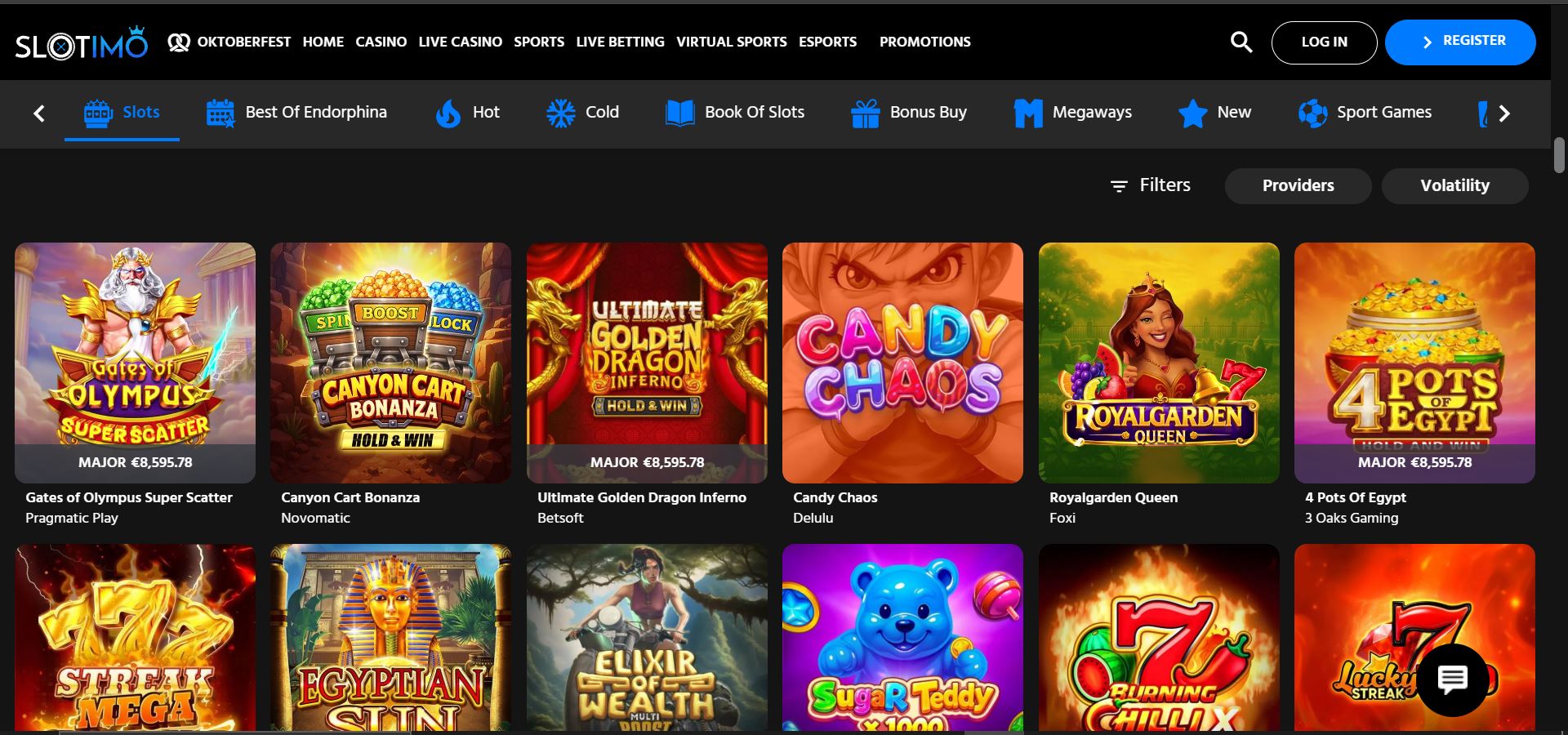 slotimo casino slot games