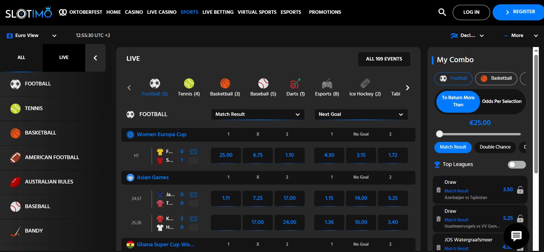 slotimo casino sports betting