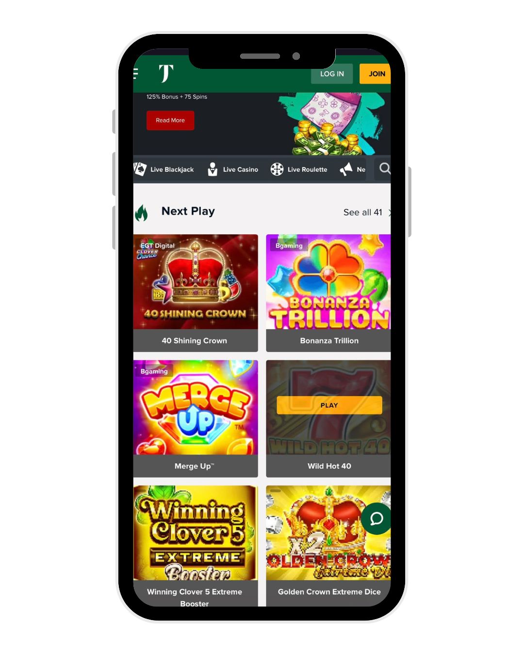 tusk casino mobile home