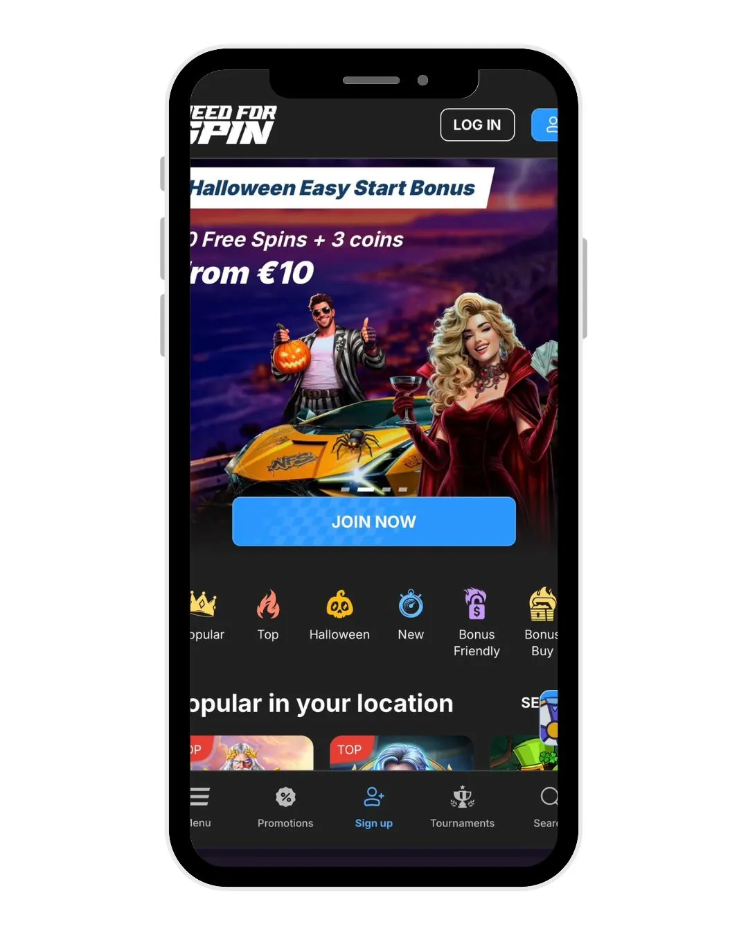 needforspin casino mobile home