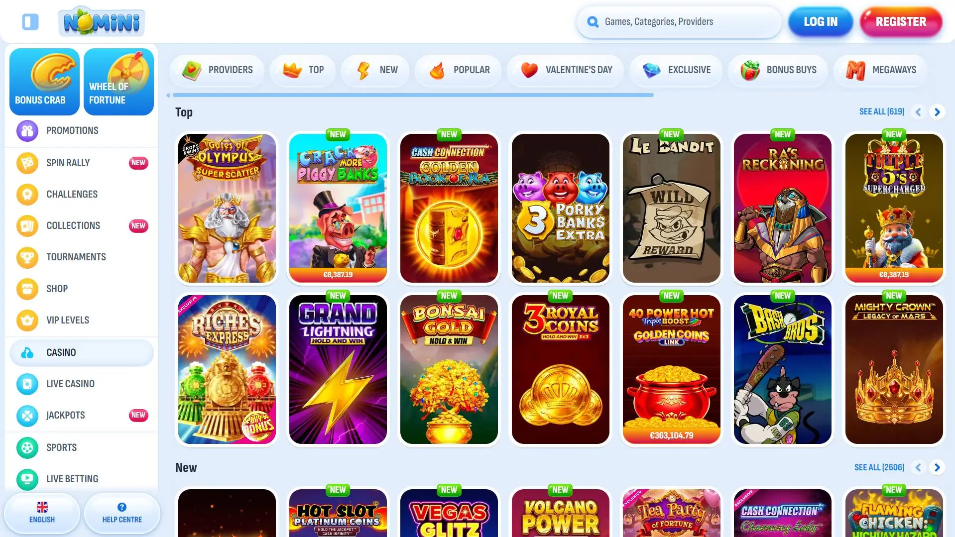Nomini Slots