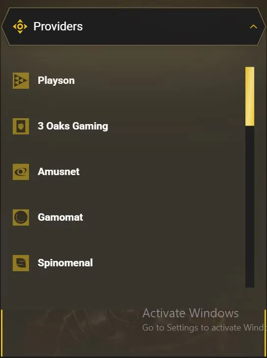 casinoly casino providers