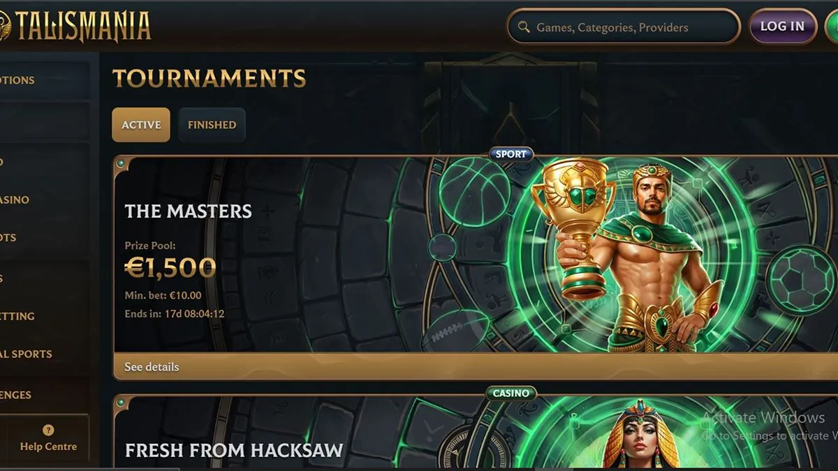 talismania tournaments 1