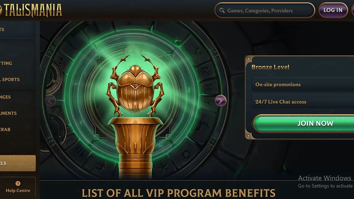 talismania vip program 1