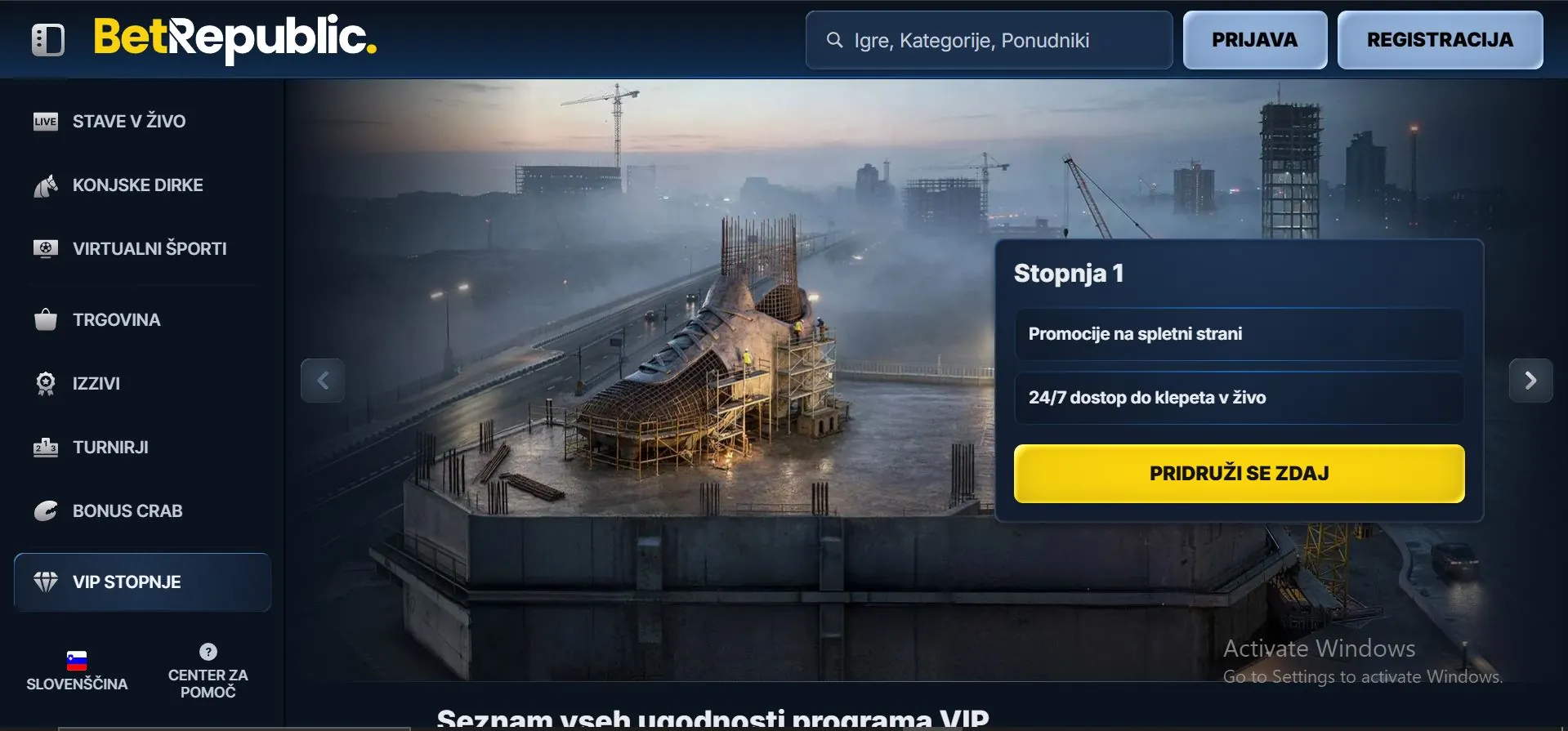 betrepublic casino vip program