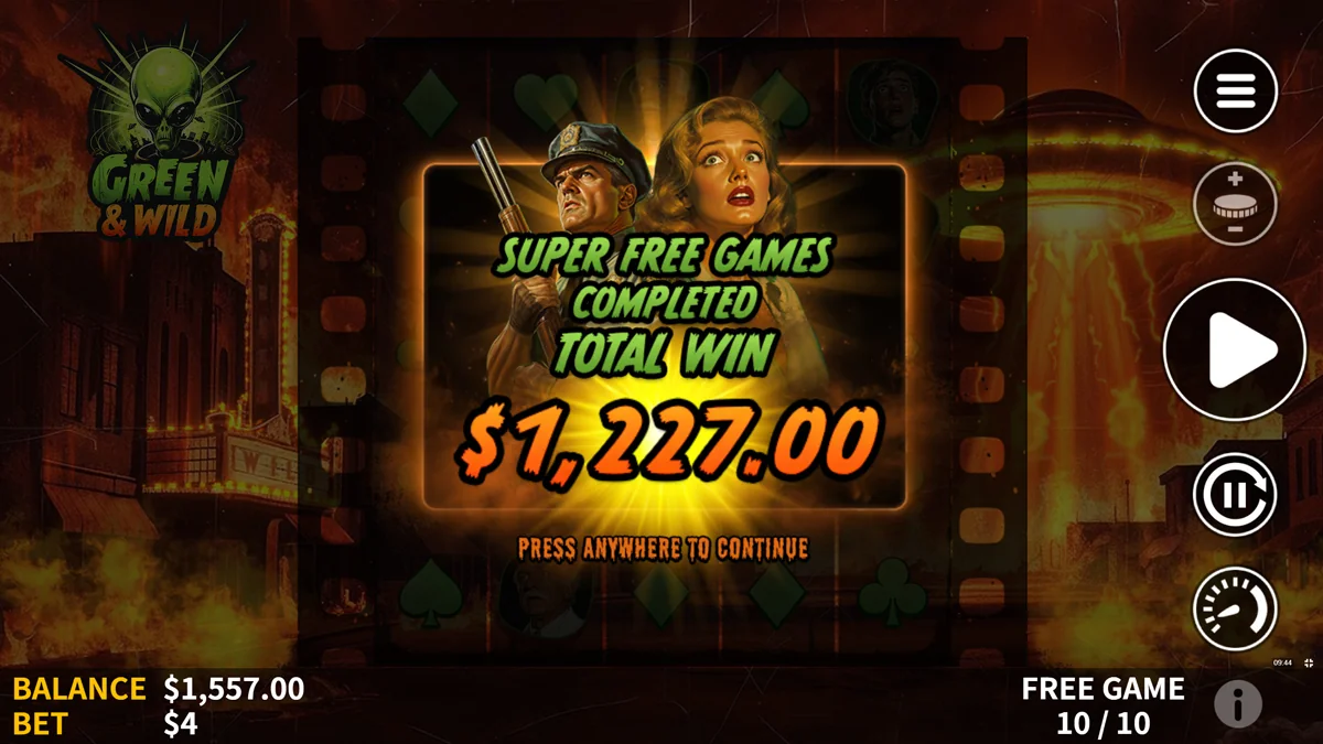 Green-&-Wild-Free-Spins-Win