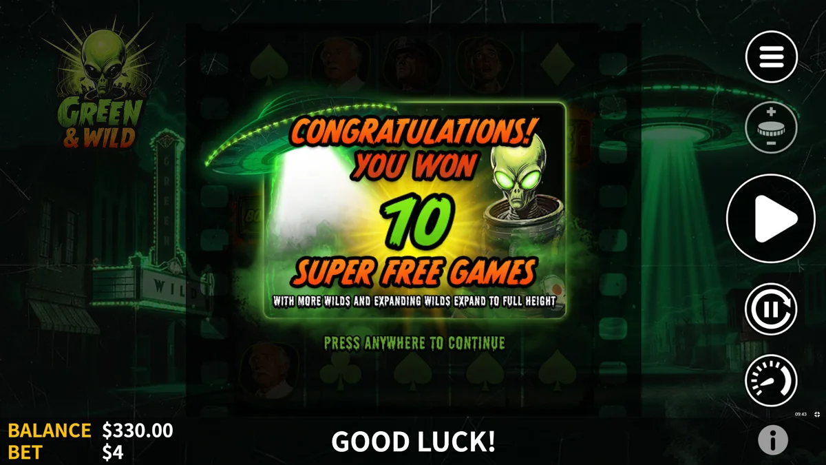 Green-&-Wild-Free-Spins