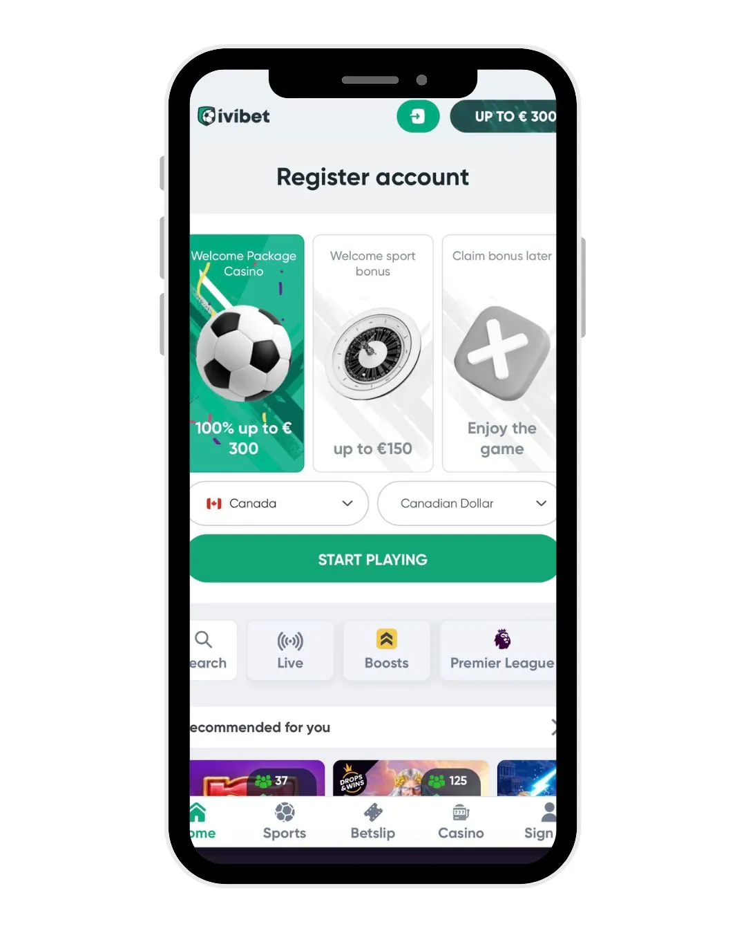 ivibet casino mobile home
