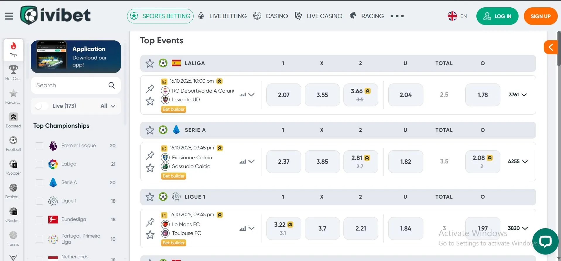 ivibet casino sports betting